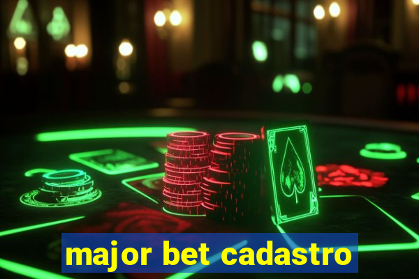 major bet cadastro